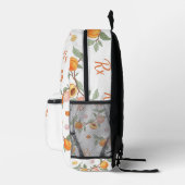 Gepersonaliseerde perziken, abrikozen & RX apothee Bedrukte Rugzak (Rechts)