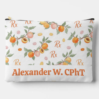 Gepersonaliseerde perziken, abrikozen & RX apothee Etui
