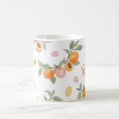 Gepersonaliseerde perziken, abrikozen & RX apothee Koffiemok (Center)