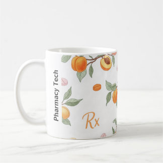 Gepersonaliseerde perziken, abrikozen & RX apothee Koffiemok