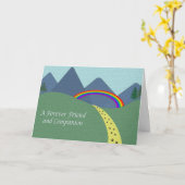 Gepersonaliseerde Pet Bereavement Sympathy Card SP Kaart (Gele Bloem)