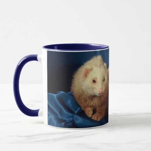 Gepersonaliseerde Pet Ferret Mok (Links)