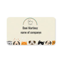 Gepersonaliseerde Pet Grooming Loyalty Kaart