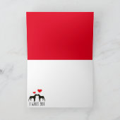 Gepersonaliseerde Pet Kaarten - Dog Valentijn (Binnen)