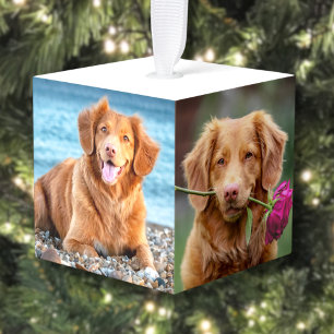 Gepersonaliseerde Pet Keepsake Hond Foto Kerstmis Decoratie