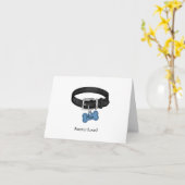 Gepersonaliseerde PET Loss Kaart | Hondensympathie (Gele Bloem)