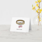 Gepersonaliseerde PET Loss Kaart | Hondensympathie (Gele Bloem)