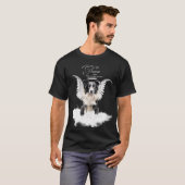 Gepersonaliseerde Pet Memorial Border Collie Dog T-shirt (Voorkant volledig)