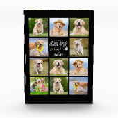 Gepersonaliseerde Pet Memorial Gift Pet Loss Keepo Fotoblokken (Voorkant)