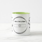 Gepersonaliseerde Pet Memorial Mok - (Midden)