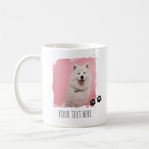 Gepersonaliseerde Pet Paws 2 Photo Cup Custom Afbe Koffiemok
