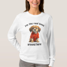 Gepersonaliseerde Pet Photo Boss Dog