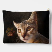 Gepersonaliseerde Pet Photo Cat Dog Keepsake Sjabl Etui (Achterkant)