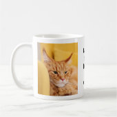 Gepersonaliseerde Pet Photo Cat Kat Lover Koffiemok (Links)