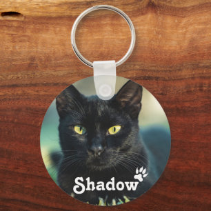 Gepersonaliseerde Pet Photo Cat Paws Sleutelhanger