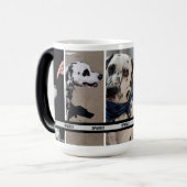 Gepersonaliseerde Pet Photo Collage Mobiele Telefo Magische Mok (Voorkant links)