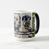 Gepersonaliseerde Pet Photo Collage Mobiele Telefo Magische Mok (Voorkant rechts)