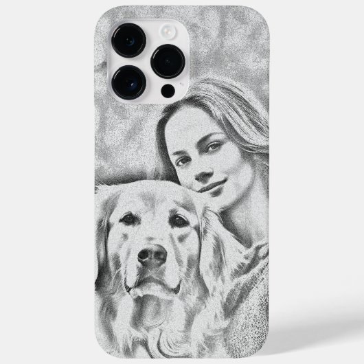 Gepersonaliseerde Pet Photo Hondenliefhebber potlo Case-Mate iPhone Case (Achterkant)