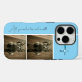 Gepersonaliseerde Pet Photo iPhone 16 Pro Hoesje (Achterkant (horizontaal))