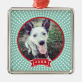 Gepersonaliseerde Pet Photo Keepsake Ornament (Voorkant)