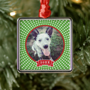 Gepersonaliseerde Pet Photo Keepsake Ornament