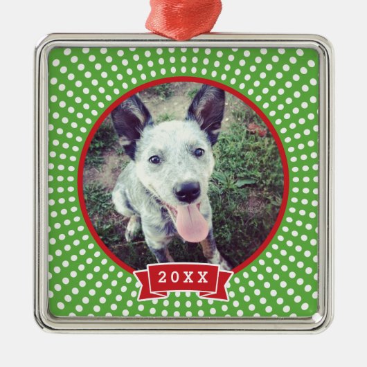 Gepersonaliseerde Pet Photo Keepsake Ornament (Voorkant)