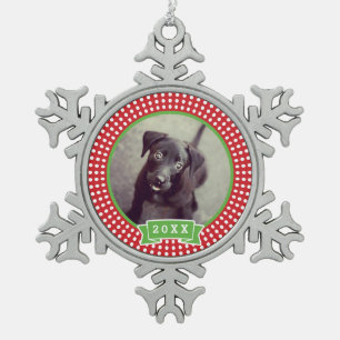 Gepersonaliseerde Pet Photo Keepsake Ornament