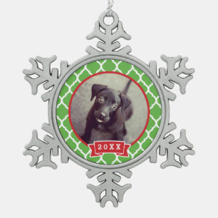 Gepersonaliseerde Pet Photo Keepsake Ornament