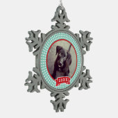 Gepersonaliseerde Pet Photo Keepsake Ornament (Links)