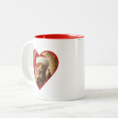 Gepersonaliseerde Pet Photo Koffie Mok Hondenliefh (Voorkant links)