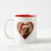 Gepersonaliseerde Pet Photo Koffie Mok Hondenliefh (Links)