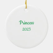 Gepersonaliseerde Pet Photo Ornament (Achterkant)