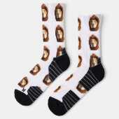 Gepersonaliseerde Pet Photo Sokken (Links)