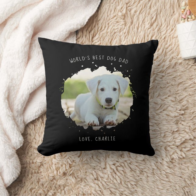 Gepersonaliseerde Pet Photo Splash World's Best Do Kussen (Deken)