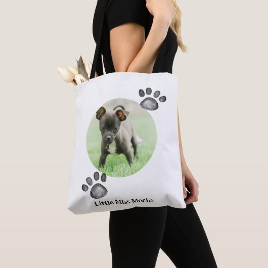 Gepersonaliseerde Pet Photo Tas Gift (Dichtbij)
