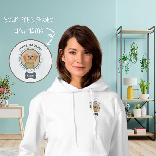 Gepersonaliseerde Pet Portrait Hoodie