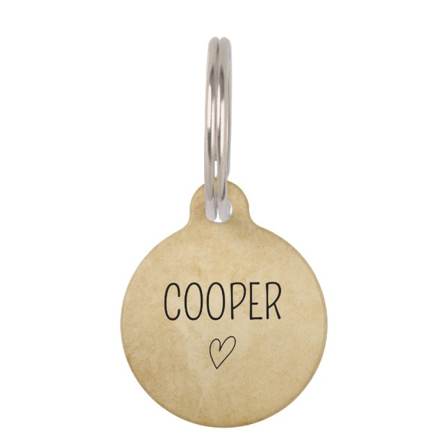 Gepersonaliseerde Pet Tag Aangepaste Hond Label Ka Huisdierpenning (Voorkant)
