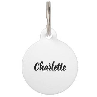 Gepersonaliseerde Pet Tag, Kat en Hond ID Label Huisdierpenning
