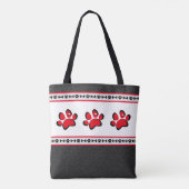 Gepersonaliseerde Pet Travel Tote Bag (Achterkant)