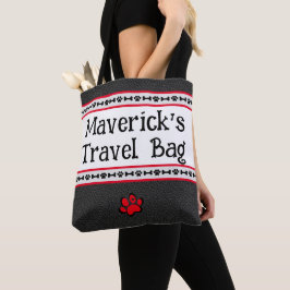 Gepersonaliseerde Pet Travel Tote Bag