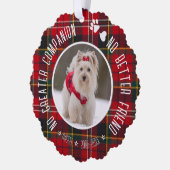 Gepersonaliseerde Pet Xmas Tree Memorial Ornament (Links)