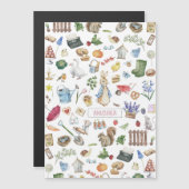 Gepersonaliseerde Peter het konijn Magnetische Uitnodiging (Voorkant / Achterkant)