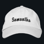 Gepersonaliseerde Petten<br><div class="desc">Gebruik de sjabloon velden om uw aangepaste naam of tekst toe te voegen aan deze gepersonaliseerde honkbal petten.</div>