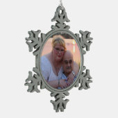 Gepersonaliseerde Peuter Snowflake ornament (Links)