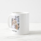 Gepersonaliseerde Photo Cup Custom Text Afbeelding Koffiemok (Voorkant links)