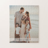 Gepersonaliseerde Photo Cup Custom Text Afbeelding Legpuzzel (Verticaal)