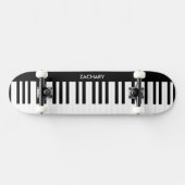 Gepersonaliseerde Piano Keys Muziek Muziekinstrume Persoonlijk Skateboard (Horizontaal)