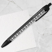 Gepersonaliseerde Piano Keys Toetsenbord Muziek Mu Zwarte Inkt Pen