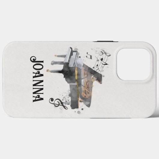 Gepersonaliseerde Piano Telefoonhoes Case-Mate iPhone Case (Achterkant (horizontaal))