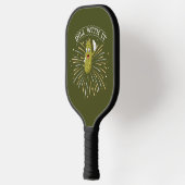 Gepersonaliseerde Pickle Pickleball Paddle w Team (Links)